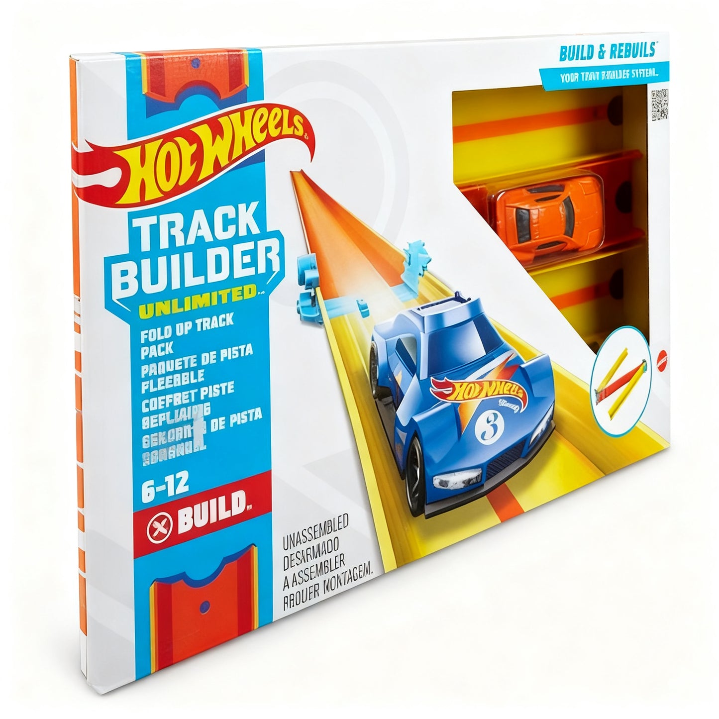 Pista Hot Wheels Plegable