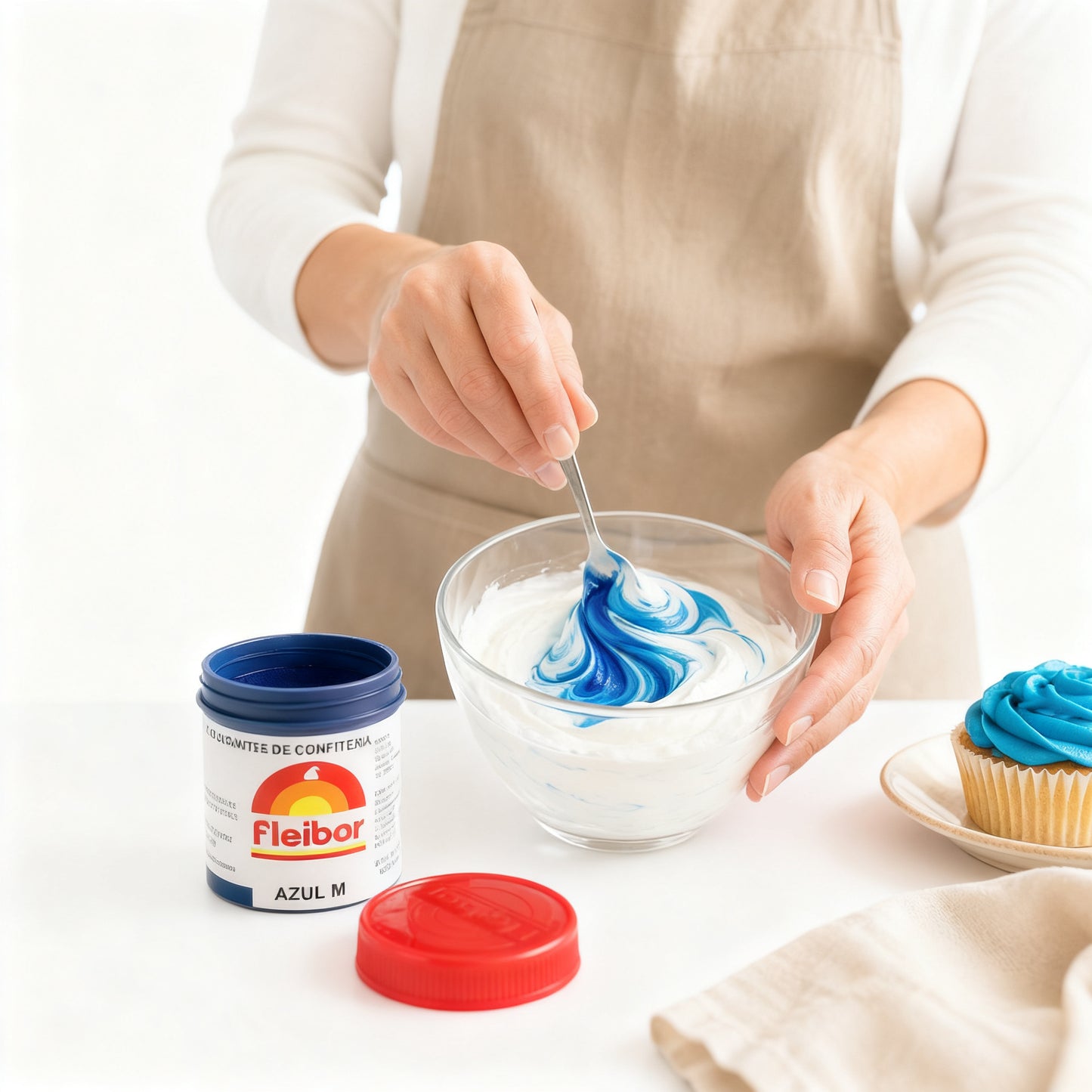 Colorante Pasta Fleibor Azul M