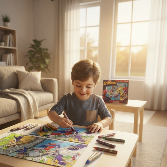 Juego Caja Pintor Mágico Spiderman