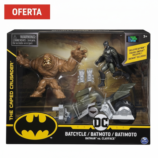 Muñeco y Batimoto Batman