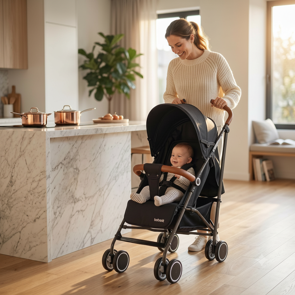 Coche Bebé Bebesit Clap 5103 Gris