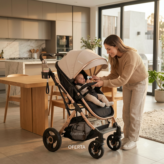 Coche de Bebé Bebesit Vox Gold 6062BE