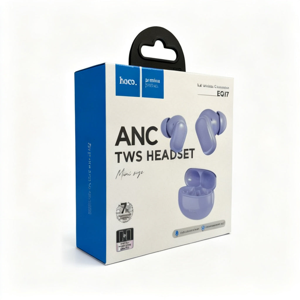 AURICULAR C/BLUETOOTH HOCO EQ17 AZUL