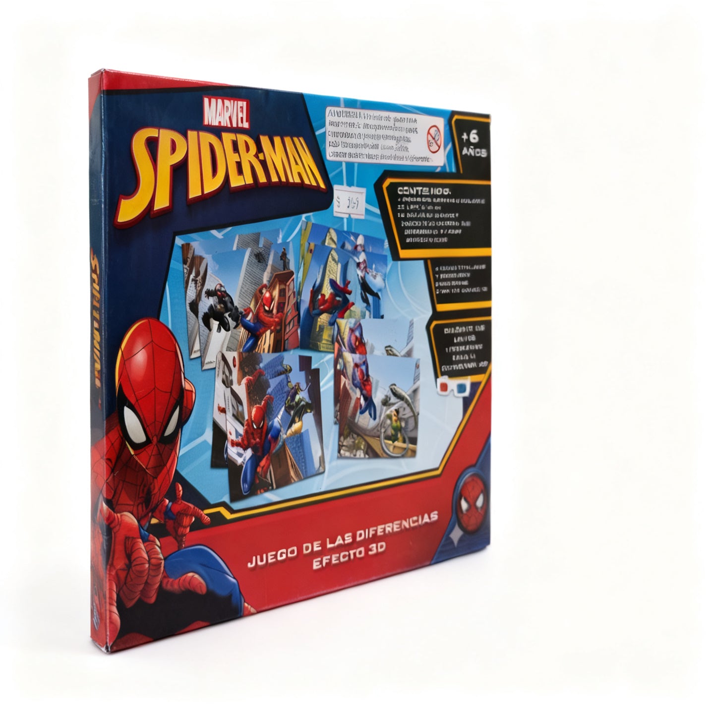 Juego Caja Las Diferencias Spiderman