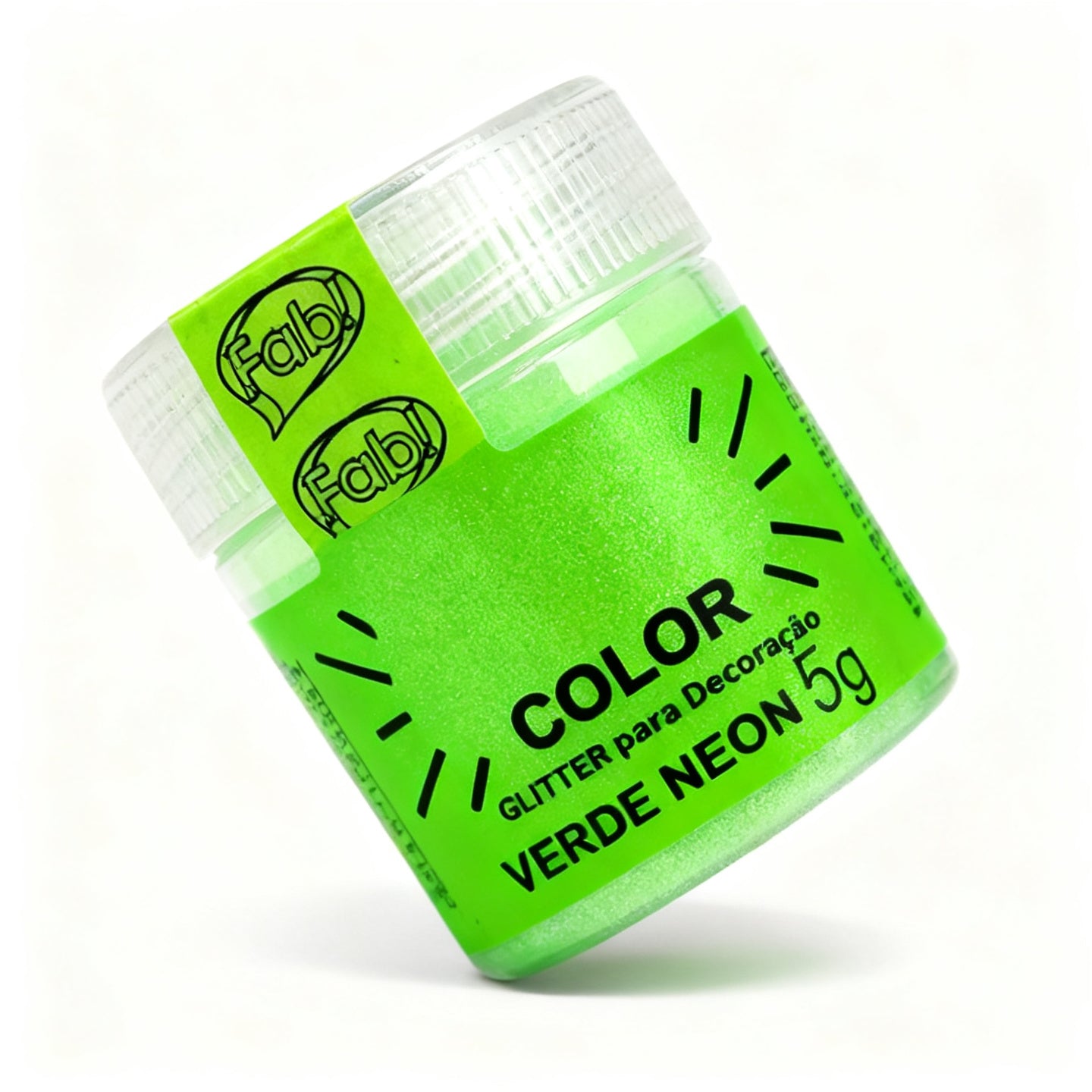 Brillo Decoración Fab! Verde Neón