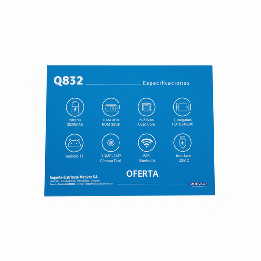 Tablet Intouch Kids Q832