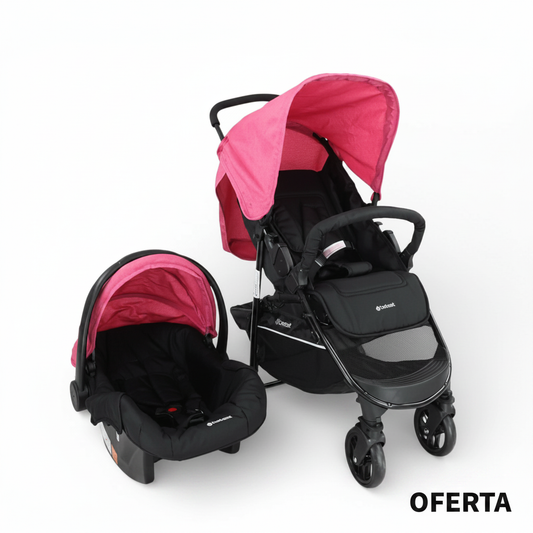 Coche de Bebé Bebesit Elora Rosado