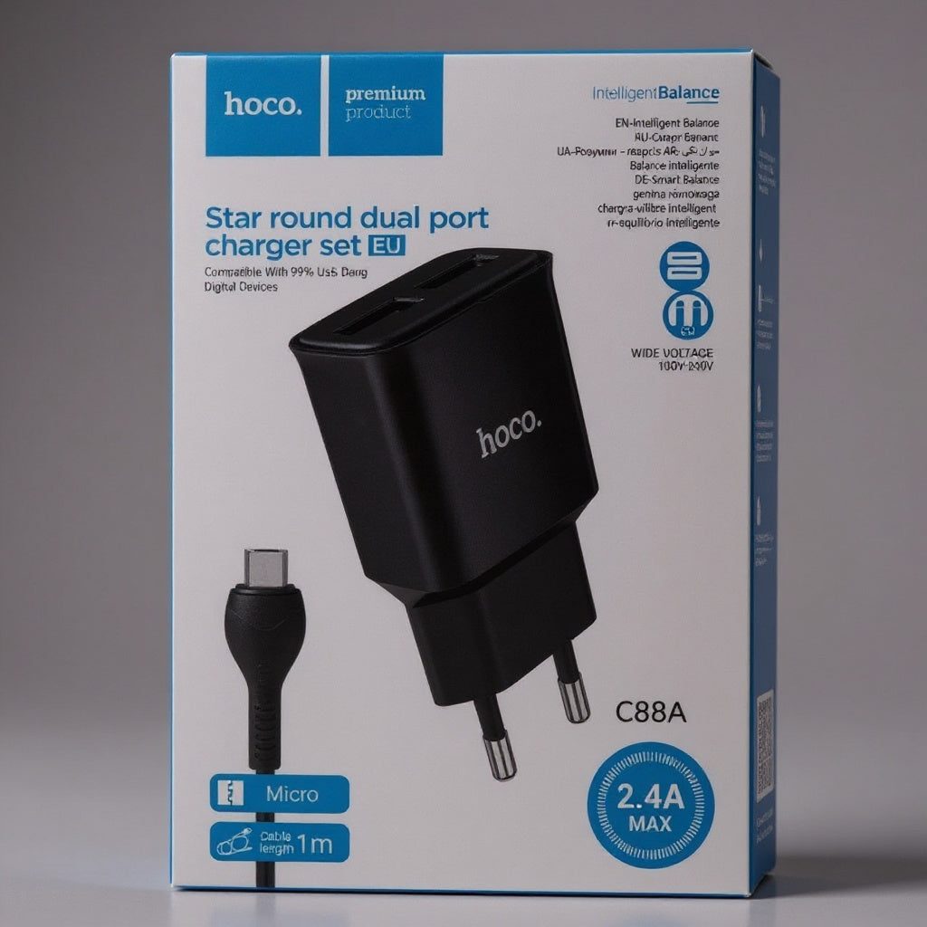 CARGADOR HOCO MICRO MIC88A