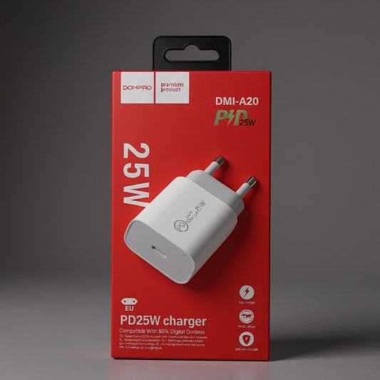 CARGADOR DOMIPRO DMI-A20 BLANCO