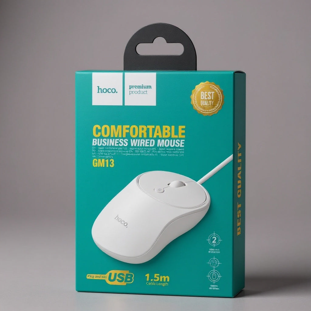 MOUSE C/CABLE HOCO GM13
