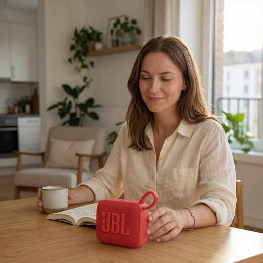PARLANTE JBL GO4 RED