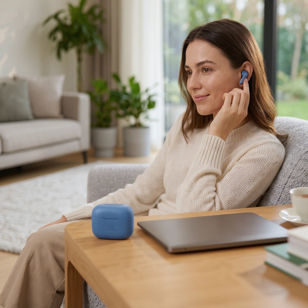 AURICULAR JBL C/BLUETOOTH BEAM 2 BLUE
