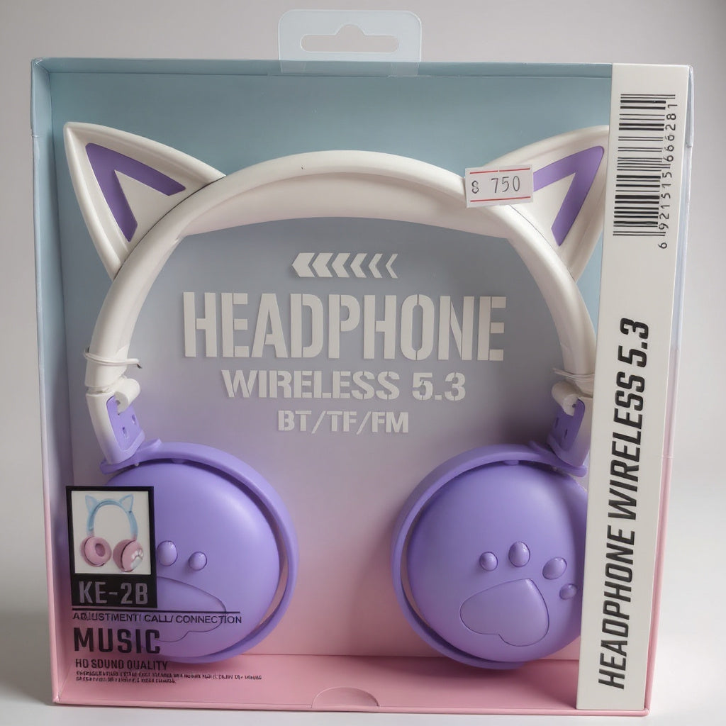 AURICULAR INALAMBRICO MUSIC KE-28