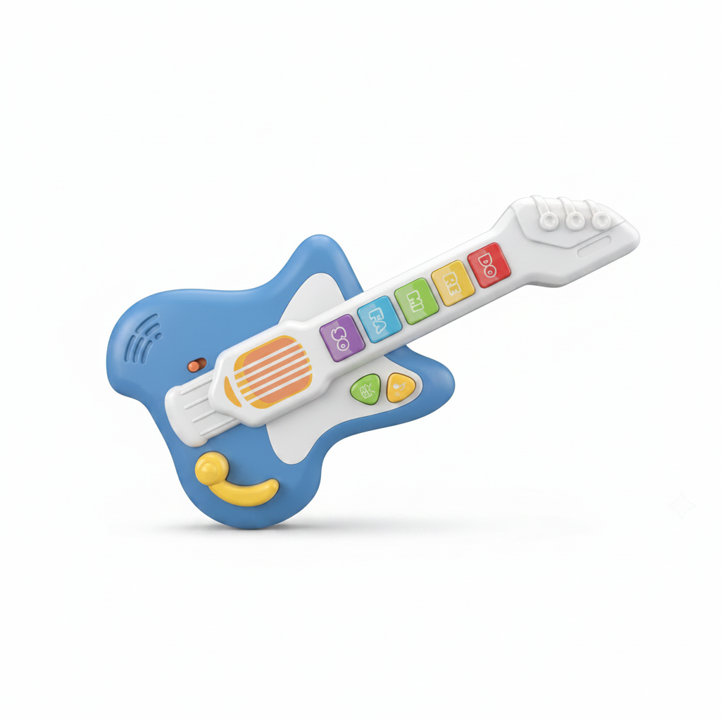 Guitarra de Juguete con Luz y Sonido