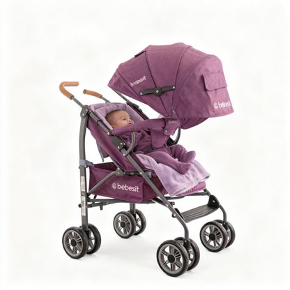 Coche Bebé Bebesit Paraguas Fun 310 Rosa