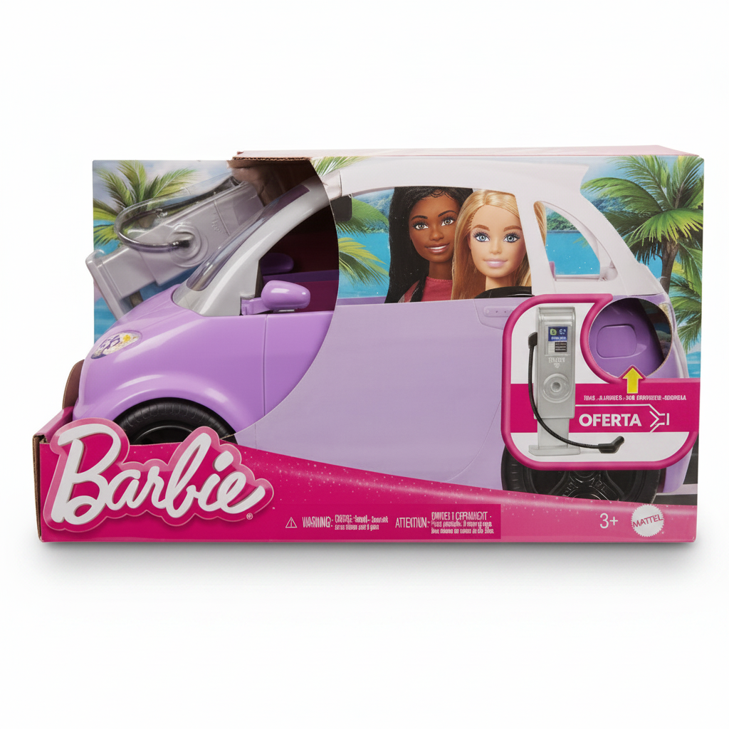 VEHICULO BARBIE ELECTRICO HJV36