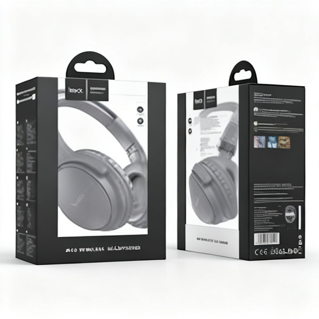 AURICULAR BLUETOOTH HOCO W40 GRIS