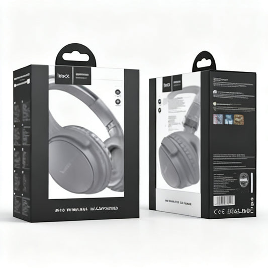 AURICULAR BLUETOOTH HOCO W40 GRIS