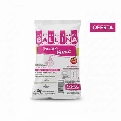 Pasta de Goma Ballina 500g