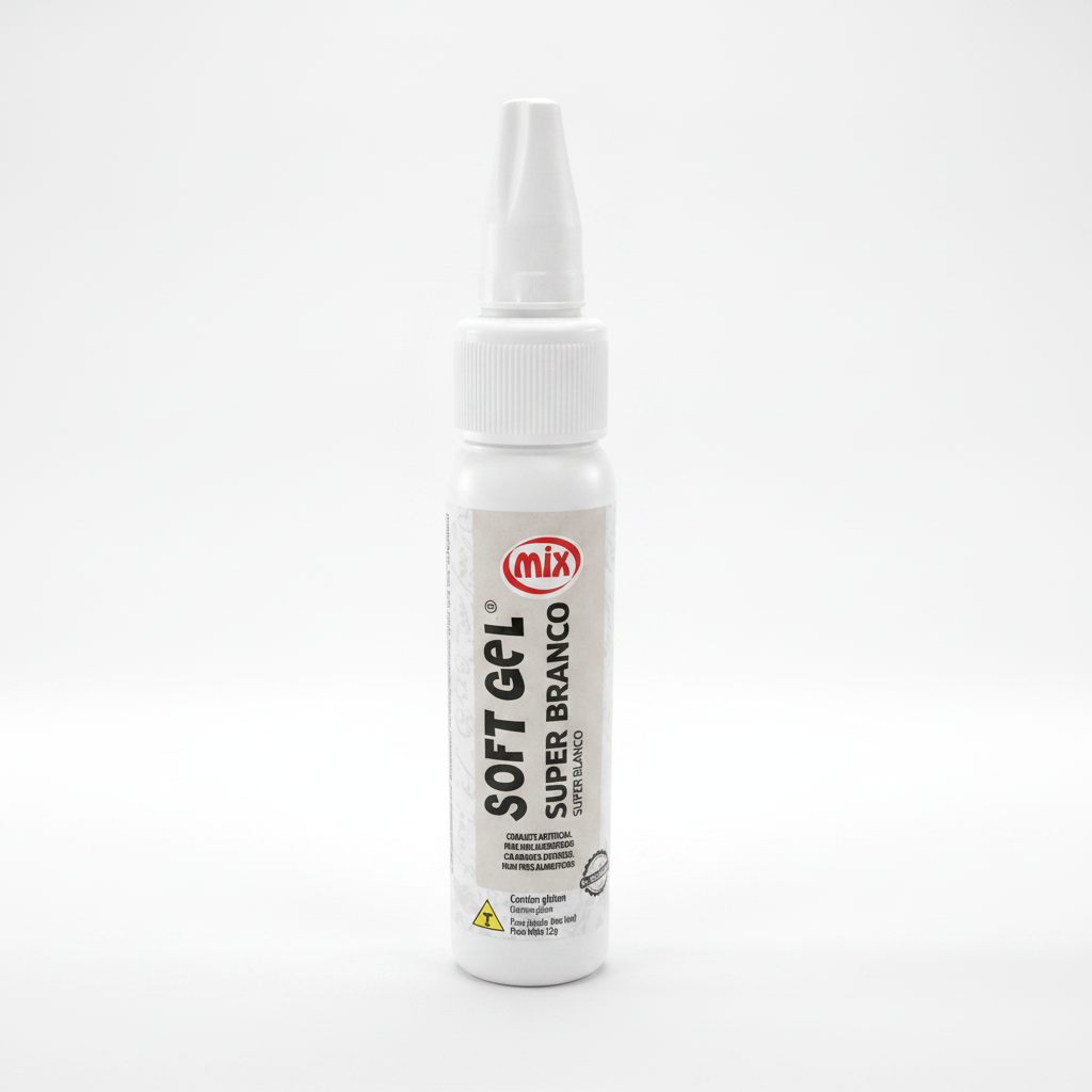 Colorante Softgel Blanco Leche 25g