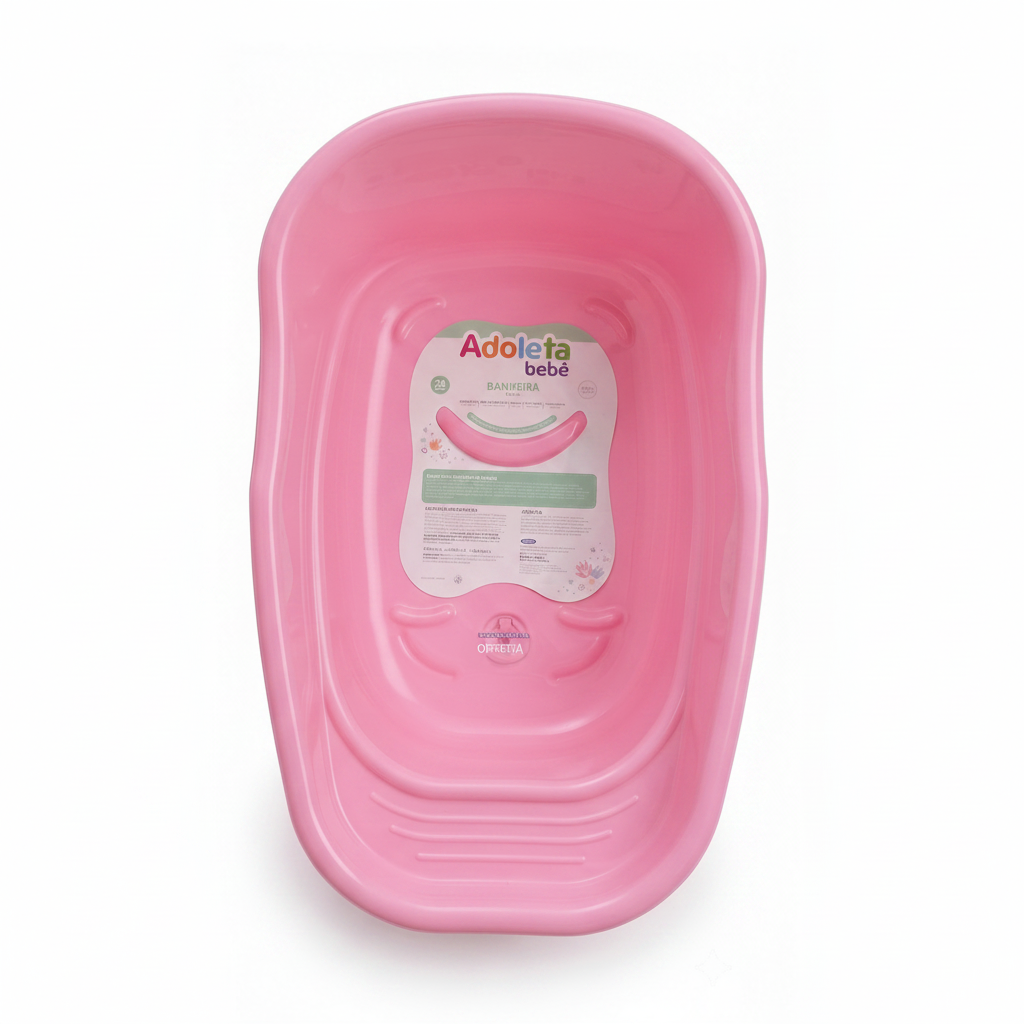 Bañito Bebé 28 Litros Rosado