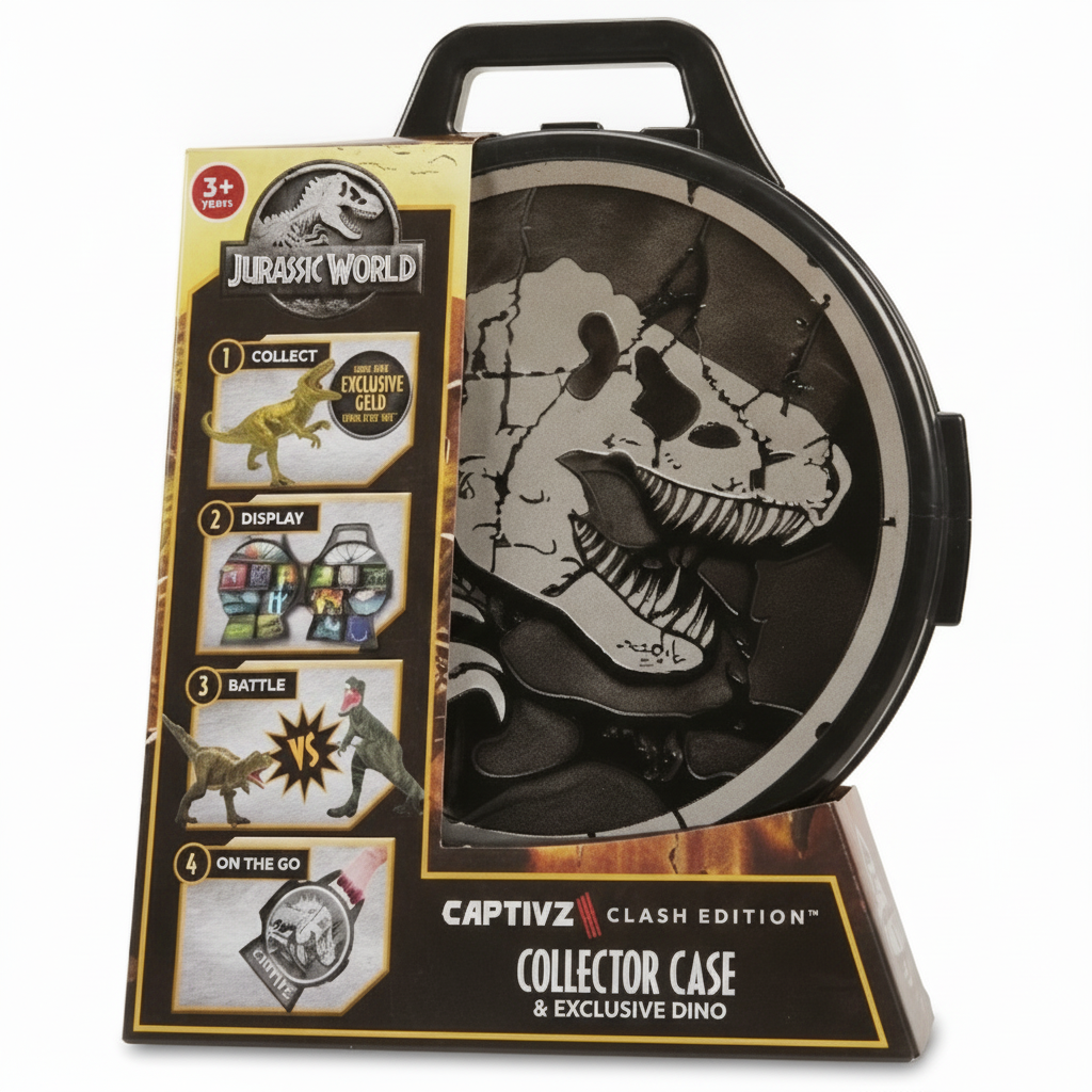 VALIJA JURASSIC WORLD PLATEADA 0197