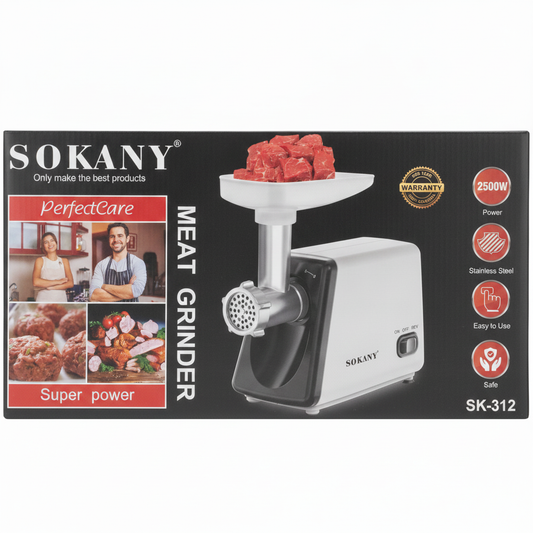 PICADORA DE CARNE SOKANY SK-312