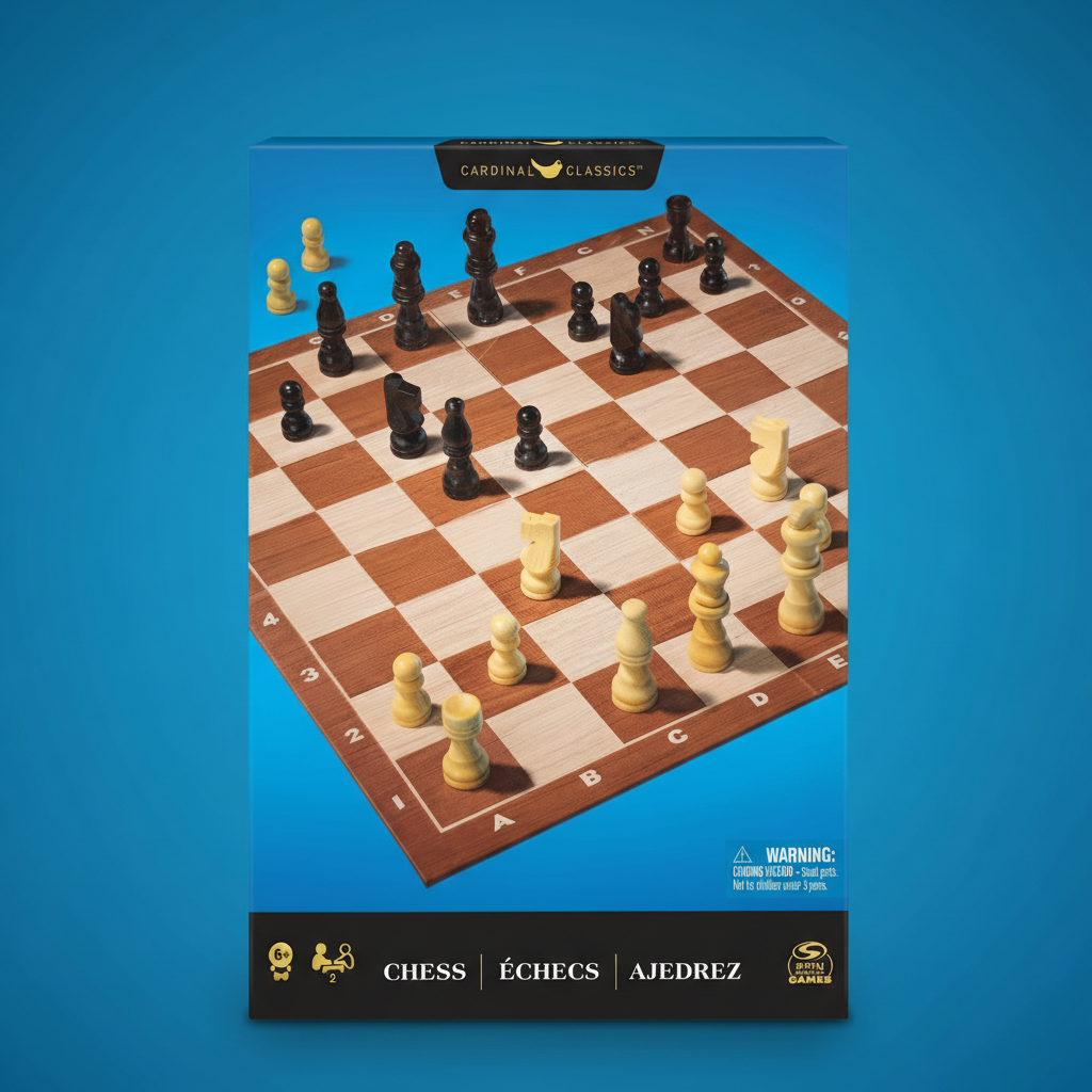 Juego de Ajedrez de Madera