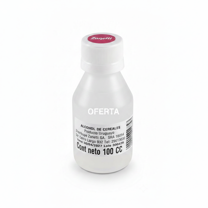 Alcohol de Cereales 100 cc