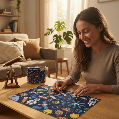 Puzzle Infantil Espacio 208 Piezas