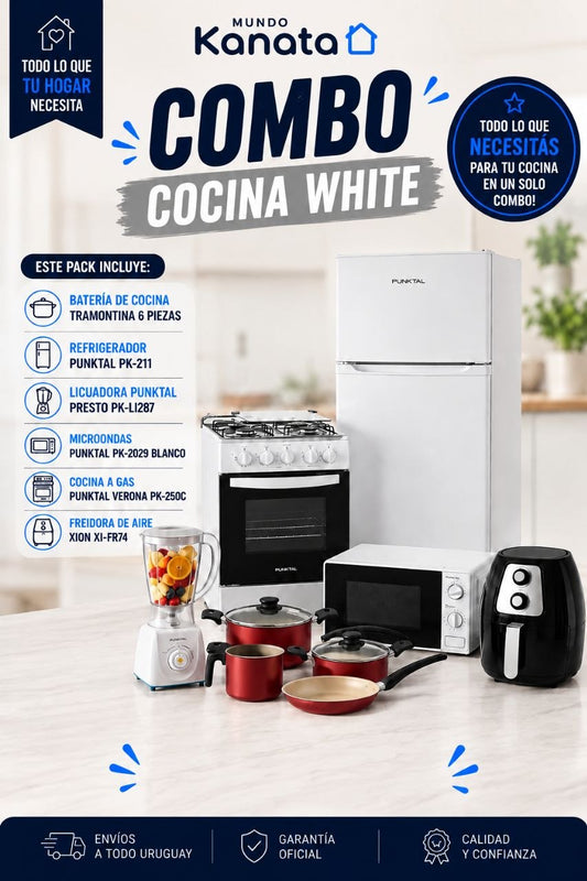 COMBO 5 - COCINA WHITE