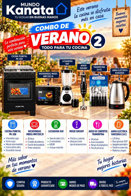 Combo de Verano 2: Cocina Completa