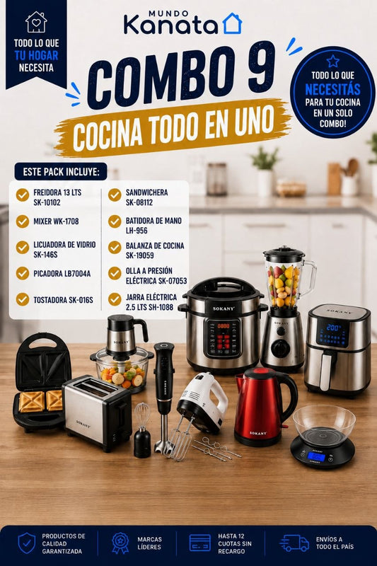 Combo 9 - Cocina Todo en Uno Sokany