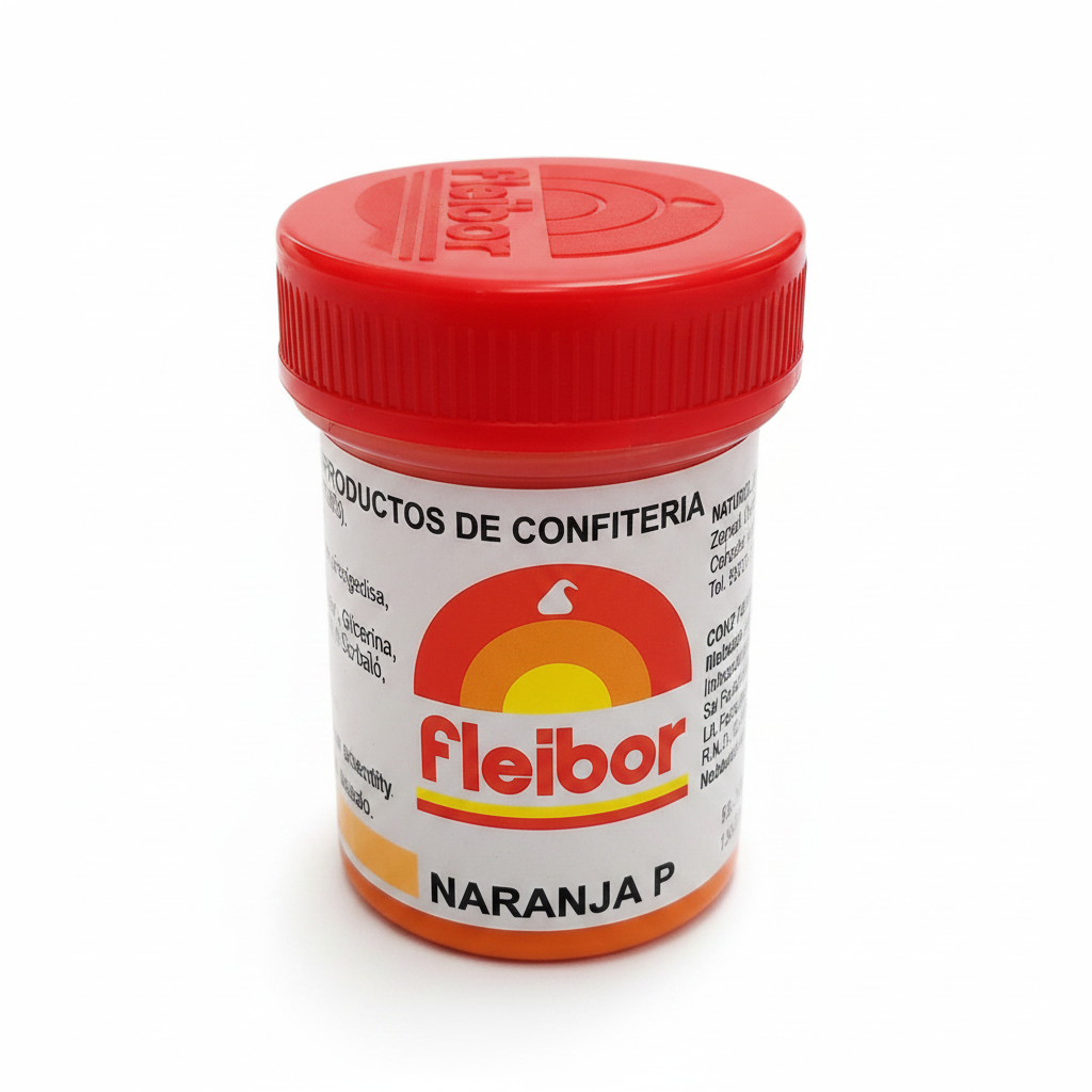 Colorante en Pasta Fleibor Naranja