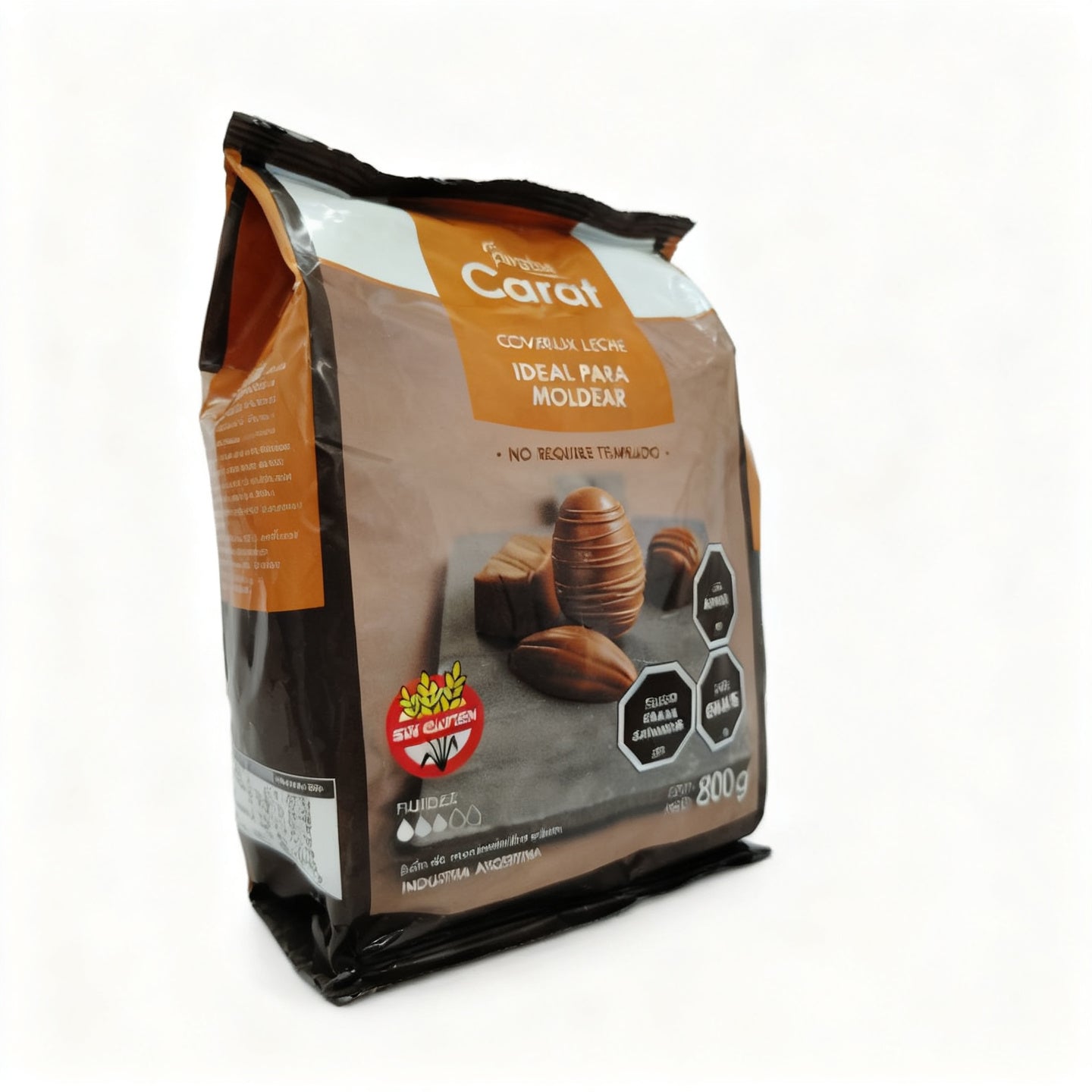 CHOCOLATE CARAT GOTAS 800 GR LECHE