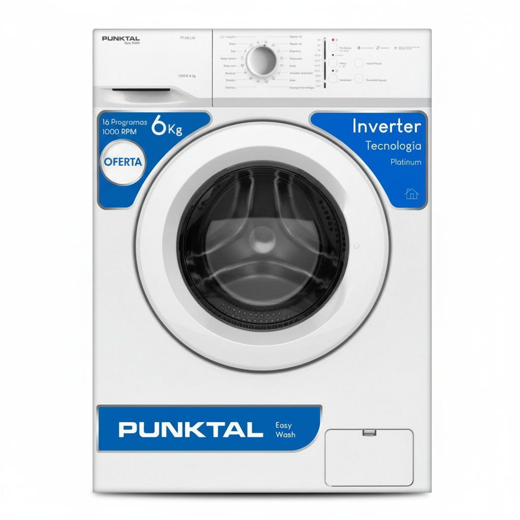 Lavarropa Punktal 6 Kg PK-66LAV