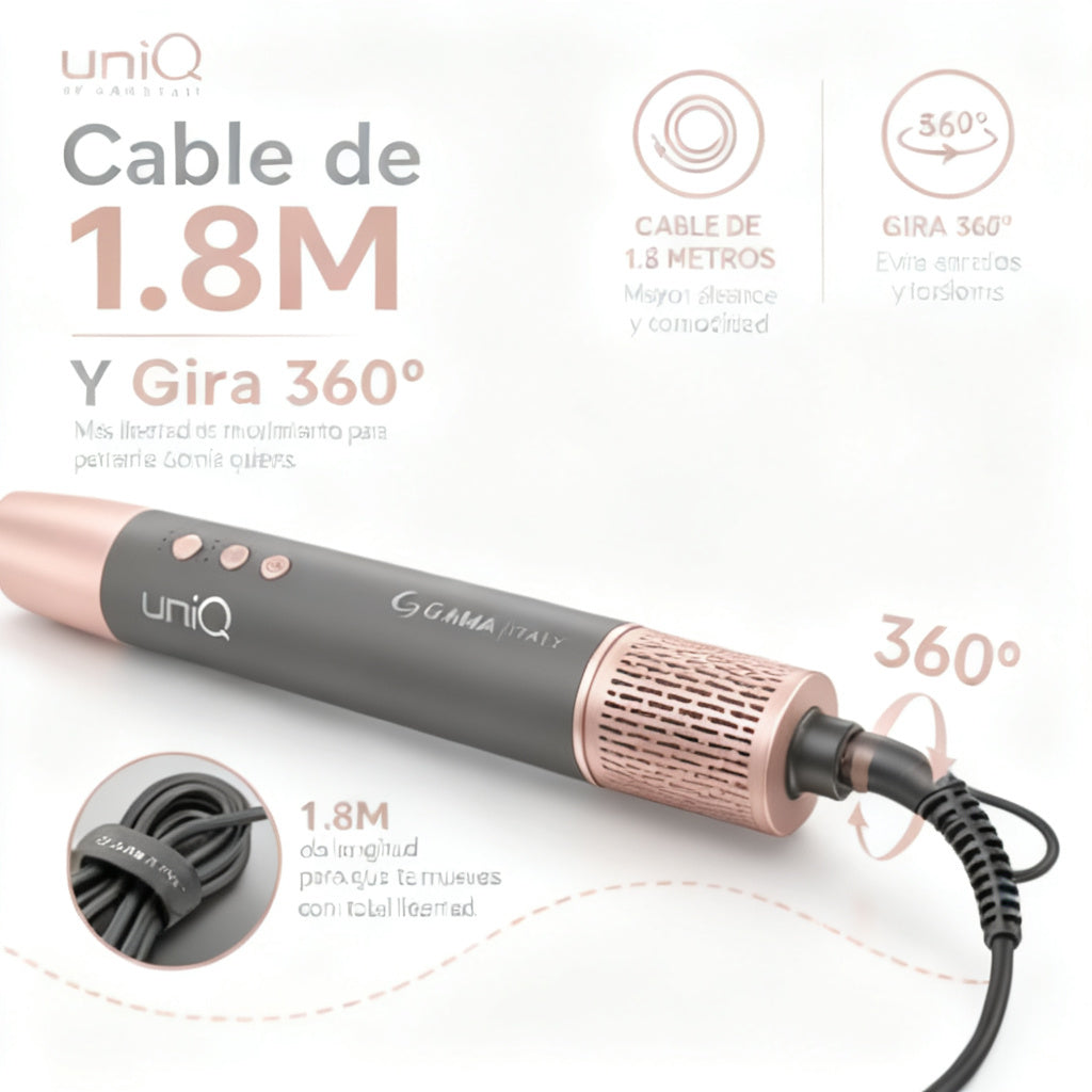 CEPILLO GAMA FLOW UNIC 12 ACCESORIOS