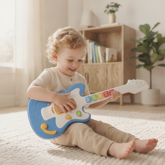 Guitarra de Juguete con Luz y Sonido