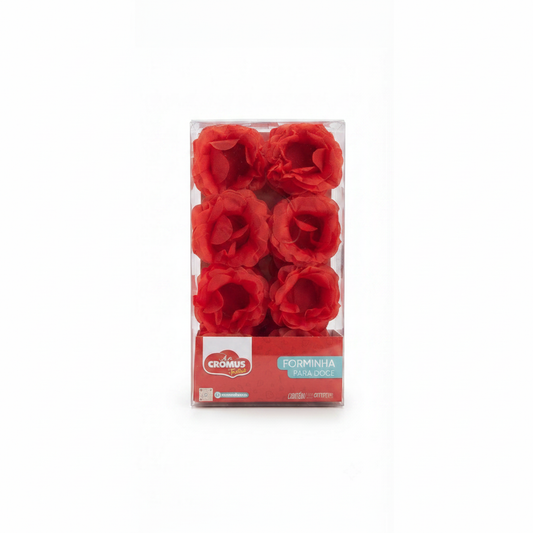 Formitas Lisas Rosa y Rojo x 40