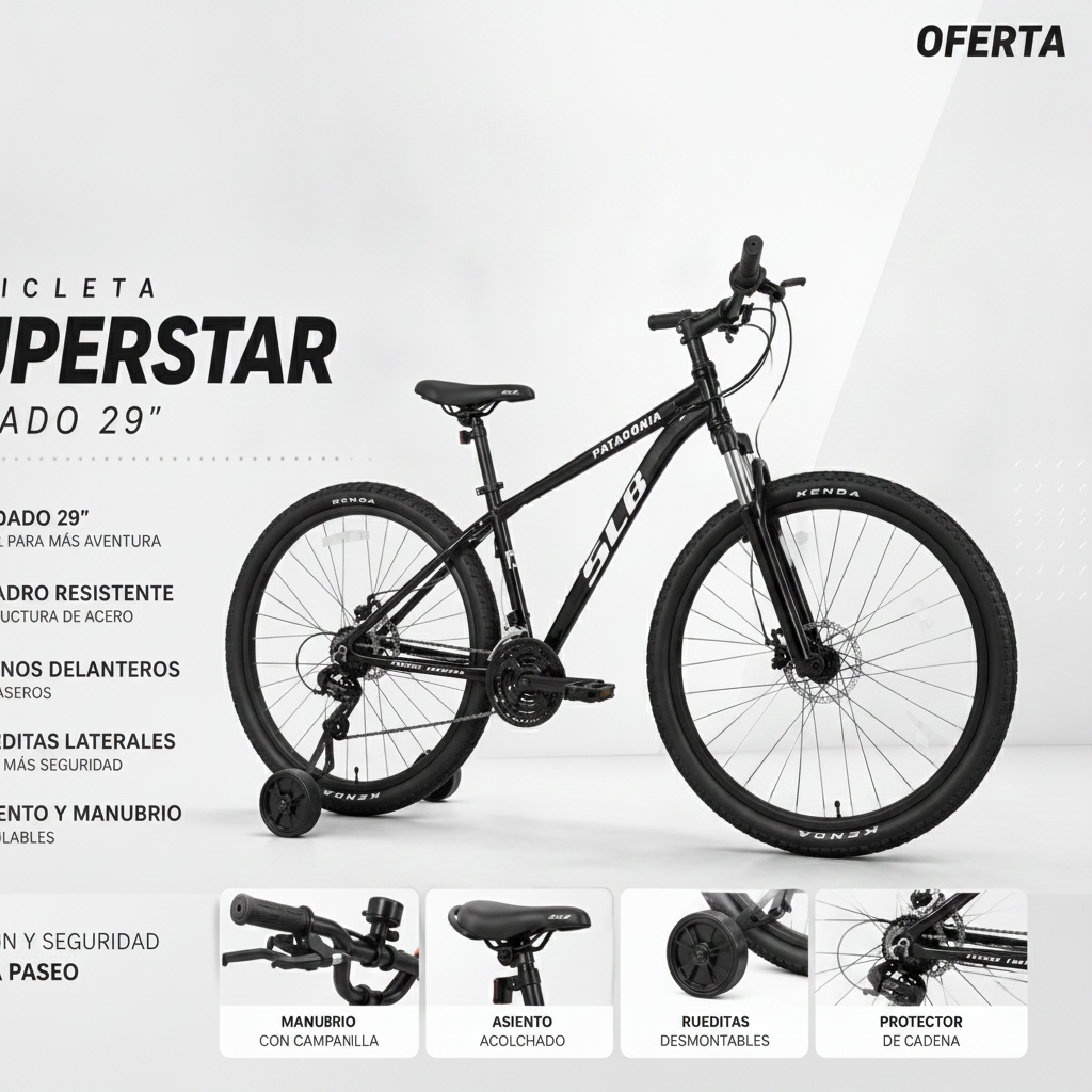 Bicicleta Patagonia Rodado 29