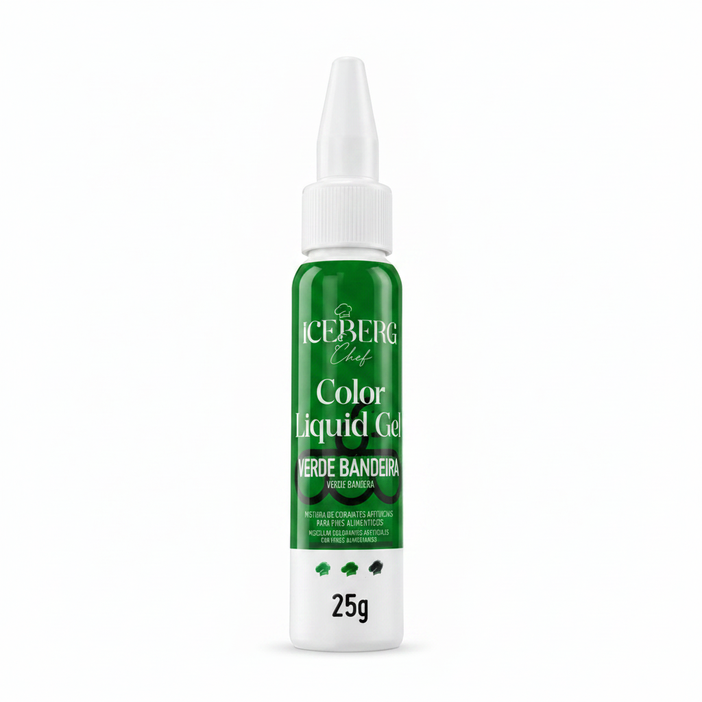 Colorante en Gel Verde Bandera 25g