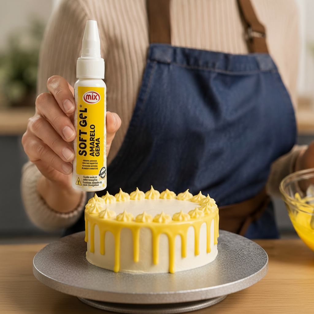 Colorante Softgel Amarillo Yema 25gr