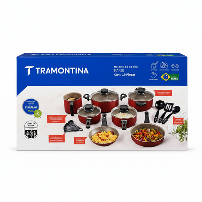 Juego de Ollas Tramontina Paris 899/558