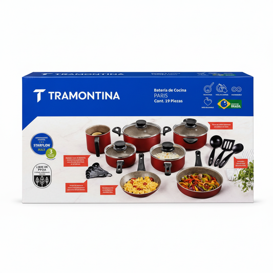 Juego de Ollas Tramontina Paris 899/558