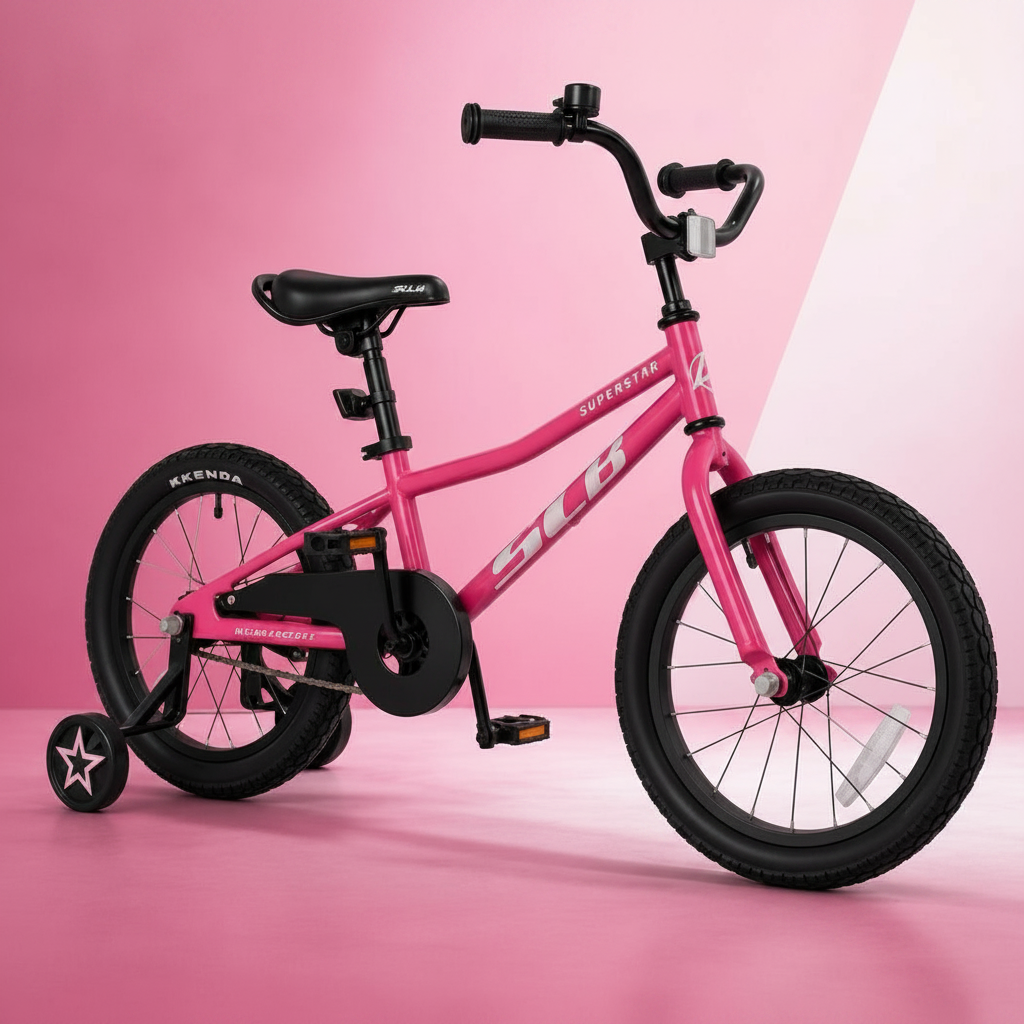Bicicleta Superstar Rodado 16 Pink