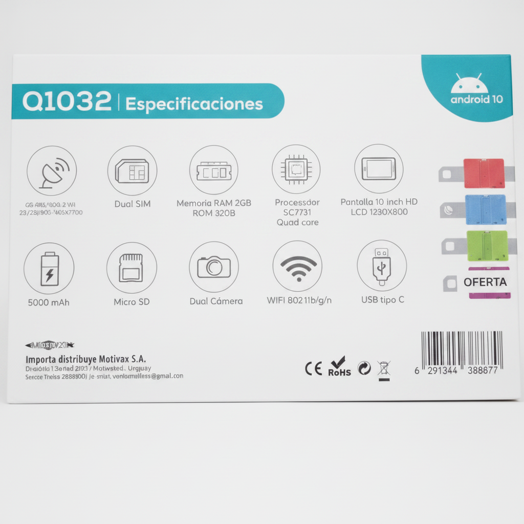 Tablet Intouch Kids and Teens Q1032