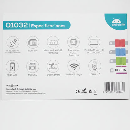 Tablet Intouch Kids and Teens Q1032