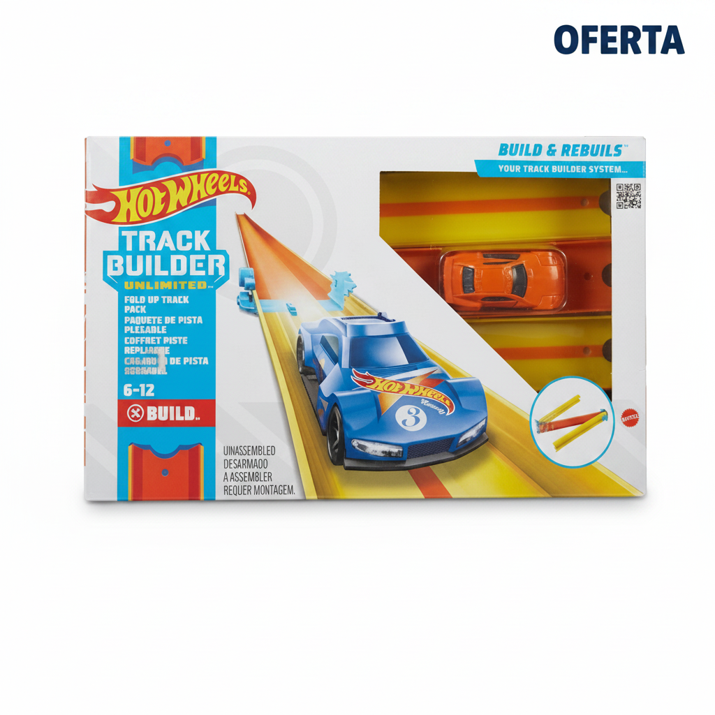 Pista Hot Wheels Plegable