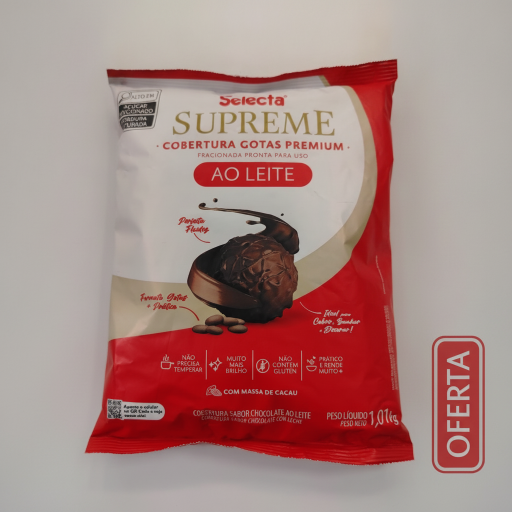Chocolate Gotas Supreme con Leche 1kg