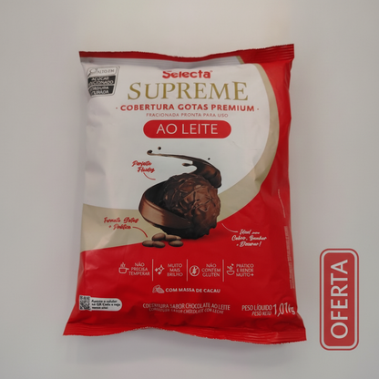 Chocolate Gotas Supreme con Leche 1kg